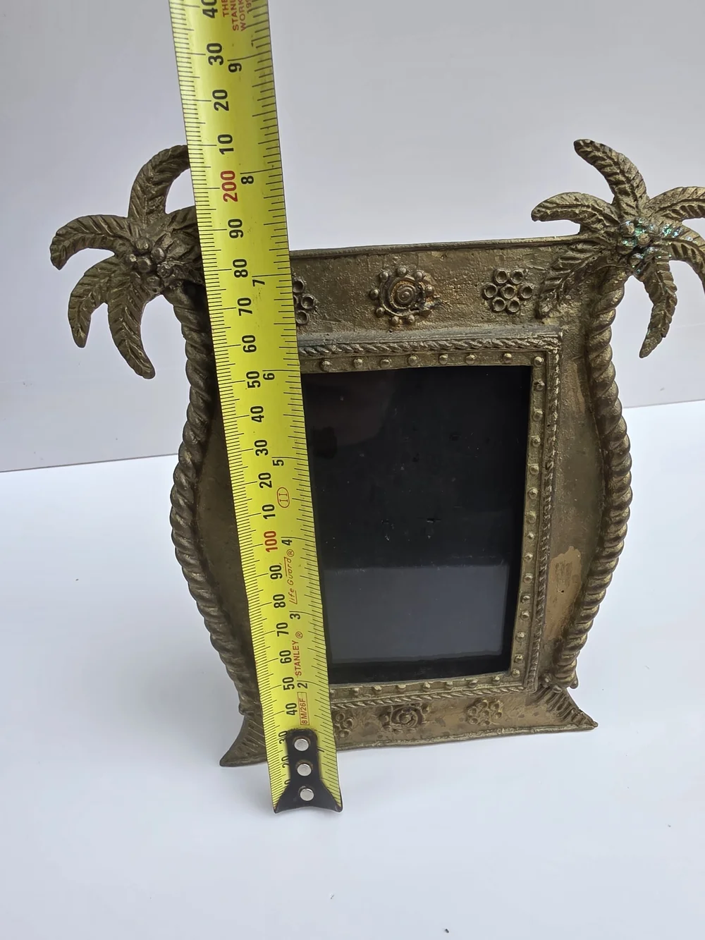Gold Palm Tree Decorative Photo Frame - Home Accents